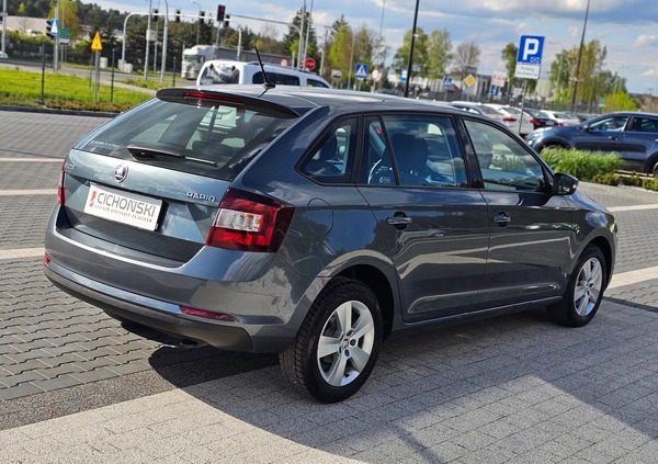 Skoda RAPID cena 31500 przebieg: 189741, rok produkcji 2018 z Koprzywnica małe 781